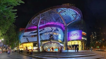 爱雍·乌节购物中心外观夜景